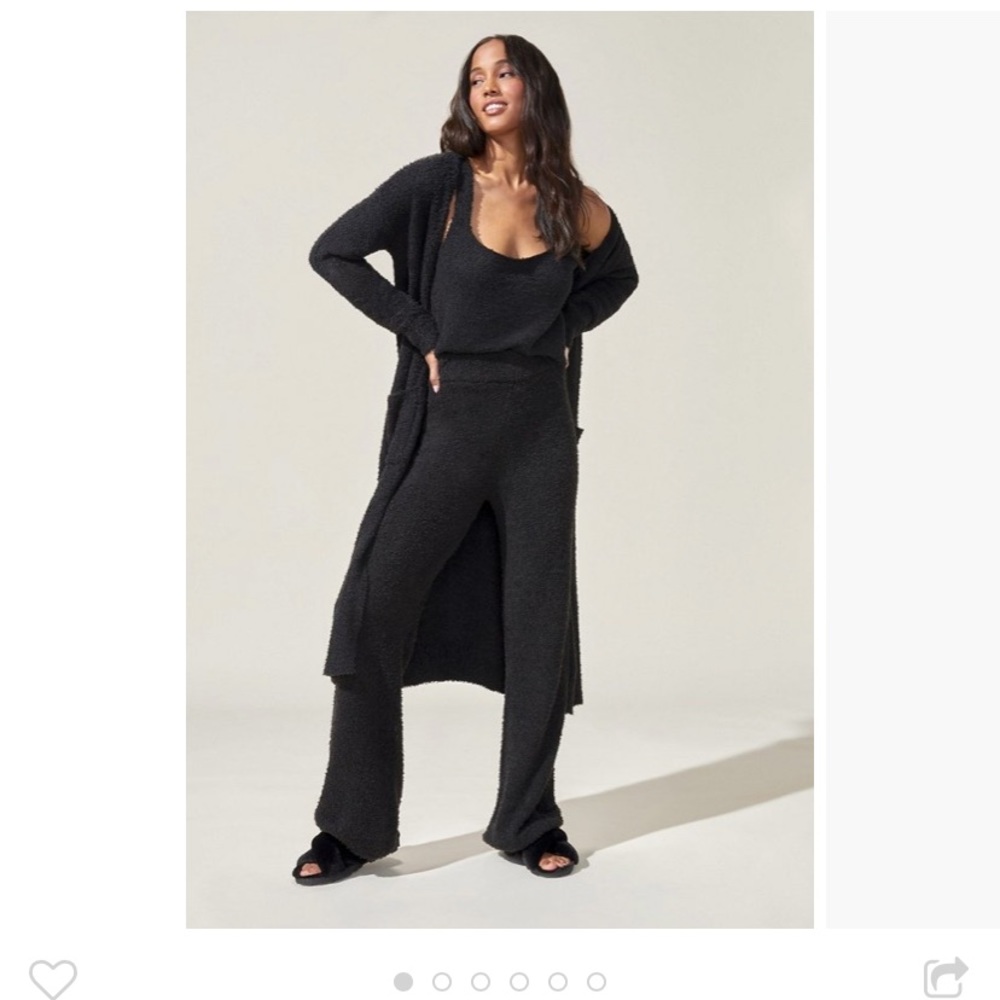 NWT cozy lounge wide leg pants